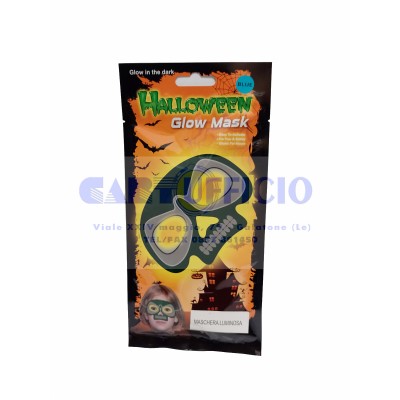 Halloween - Maschera Luminosa Glow Mask per Bambini...