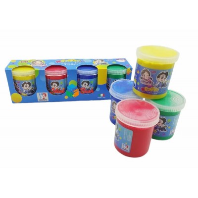 Colori a Dita Me Contro Te Conf. 4 Vasetti 80 ml Young...