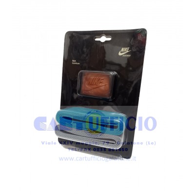 Set 2 Cinture Belt in Poliestere con Fibbia a Cricchetto...