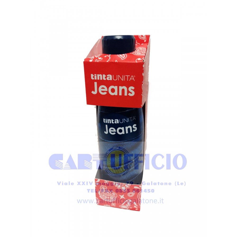 Borraccia Bottiglia Termica 500 ml in Acciaio Tinta Unita Jeans - Pool Over  - Blu