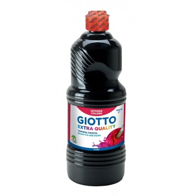Tempera Pronta Giotto Extra Quality 500 ml Nero