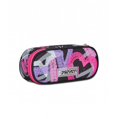 Astuccio Scuola Bustina Portapenne Seven® Round Plus -...