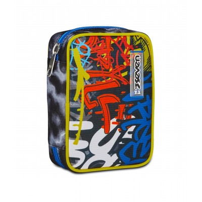 Astuccio Scuola Attrezzato 1 Zip Speed Pad Seven® - Mark...