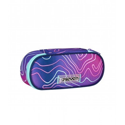 Astuccio Scuola Portapenne Seven® Round Plus - Mapset Girl