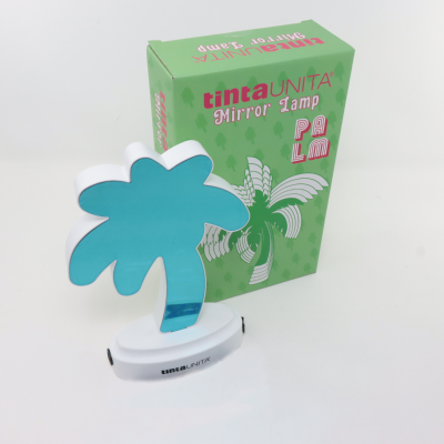 Lampada Led a Specchio Mirror Lamp 3D Tinta Unita - Palma