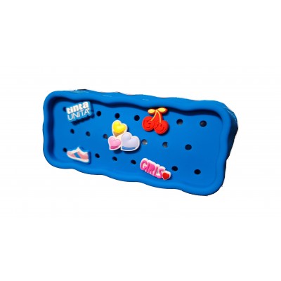 copy of Bustina Piatta in Silicone con 5 Pins Tinta Unita...