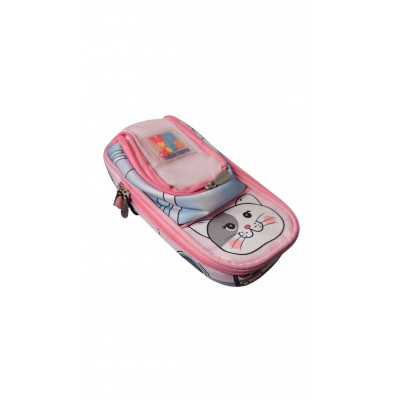Astuccio Bustina 2 Cerniere Young People Kids Macchina...