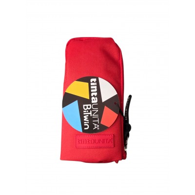 Astuccio 1 Cerniera Organizzato Attrezzato BiTwin Rosso...