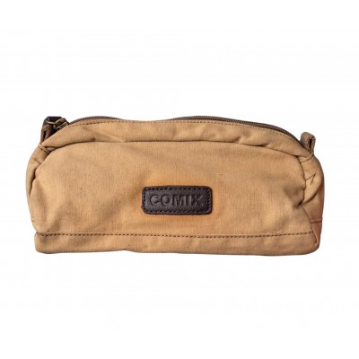 Astuccio Bustina Triangolare 1 Cerniera Beige COMIX