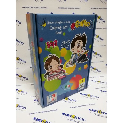 Coloring Set Gioca Ritaglia e Crea Me Contro Te Young People