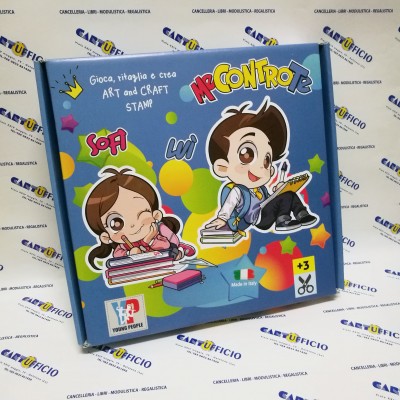 Art and Craft Stamp Gioca Ritaglia e Crea Me Contro Te...