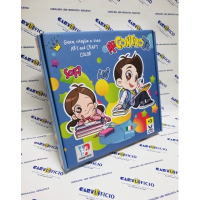 Art and Craft Color Gioca Ritaglia e Crea Me Contro Te...