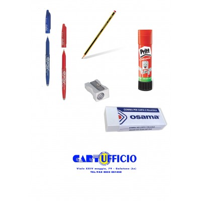 Kit Ricarica Astuccio 3 Zip di Cartufficio - Cancelleria