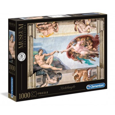 Puzzle 1000 Pezzi - Michelangelo Creazione dell'Uomo -...