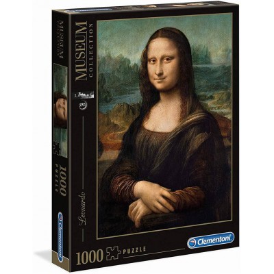 Puzzle 1000 Pezzi - Leonardo Mona Lisa - Museum...