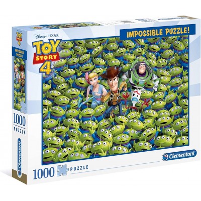 Puzzle 1000 Pezzi - Toy Story 4 Impossible Puzzle - High...