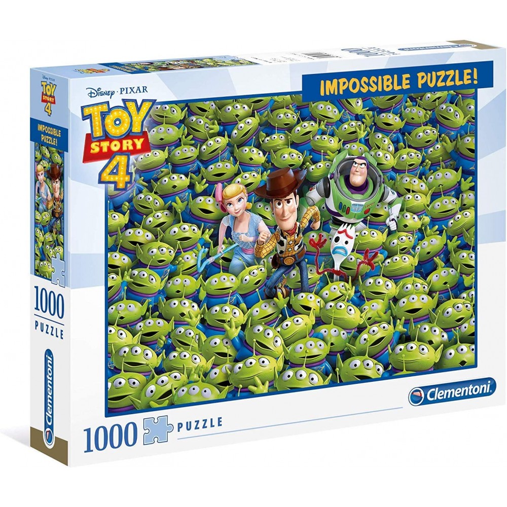 Puzzle 1000 Pezzi - Toy Story 4 Impossible Puzzle - High Quality