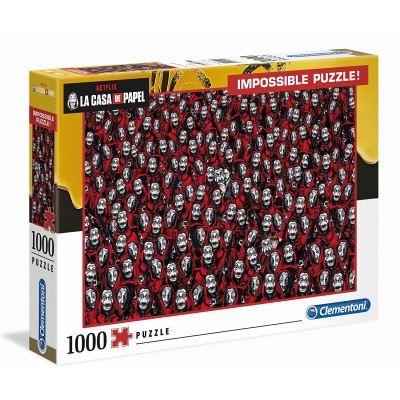 Puzzle 1000 Pezzi - La Casa de Papel Impossible Puzzle -...